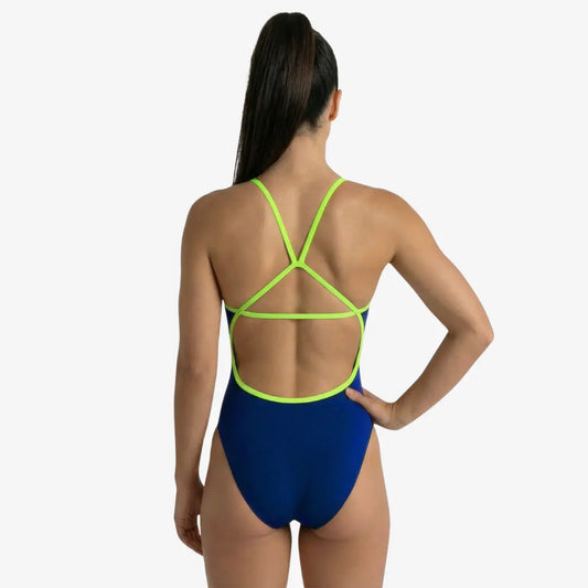 Bolt Open-Back Performance Swimsuit by Norca