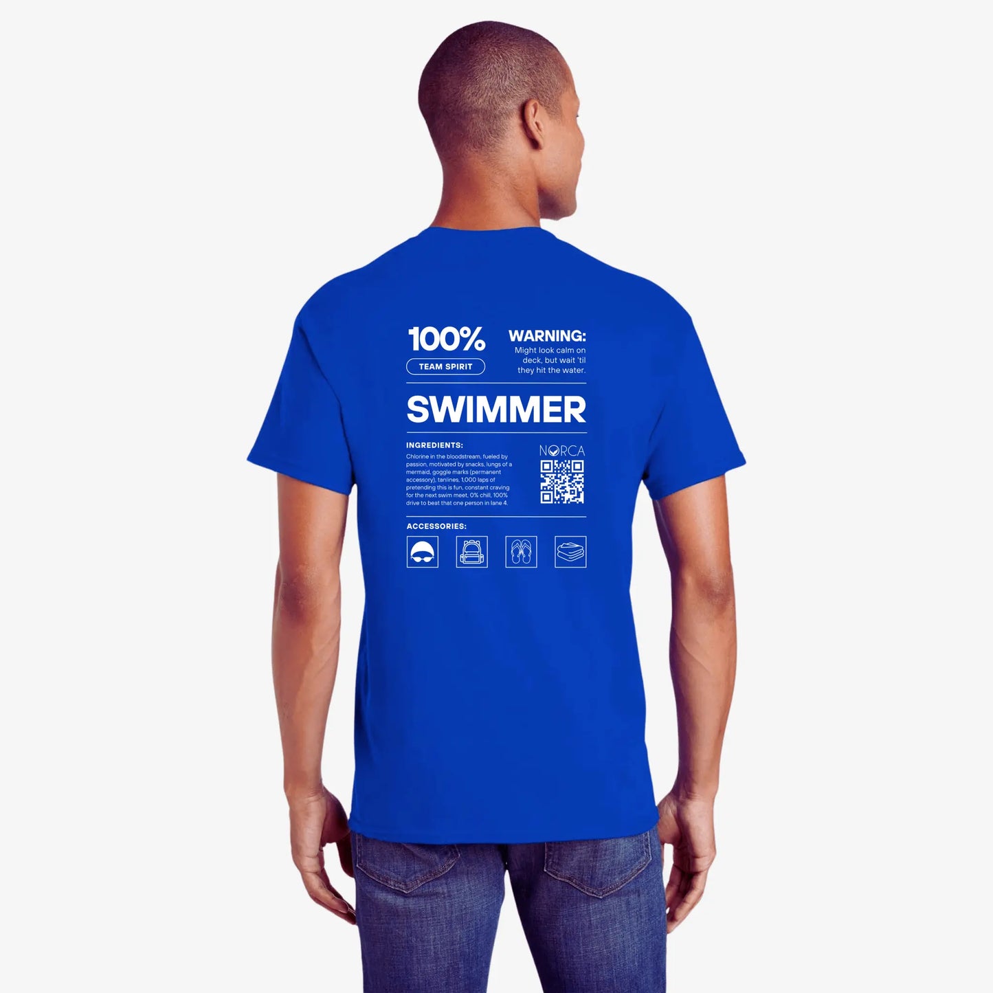 Norca Signature Swimmer T-Shirt - Norca Athletic Swimwear | Norca Natation Inc.