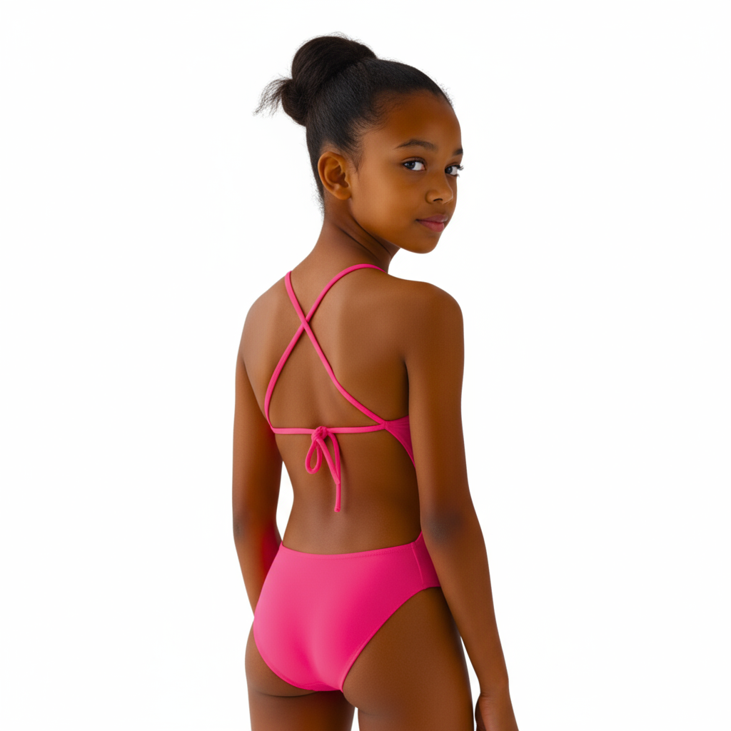 Beaconsfield Synchro Team One-Piece Tie-Back Swimsuit - Norca Athletic Swimwear | Norca Natation Inc.