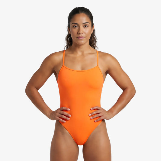 Blaze Tie-Back Performance Training Swimsuit