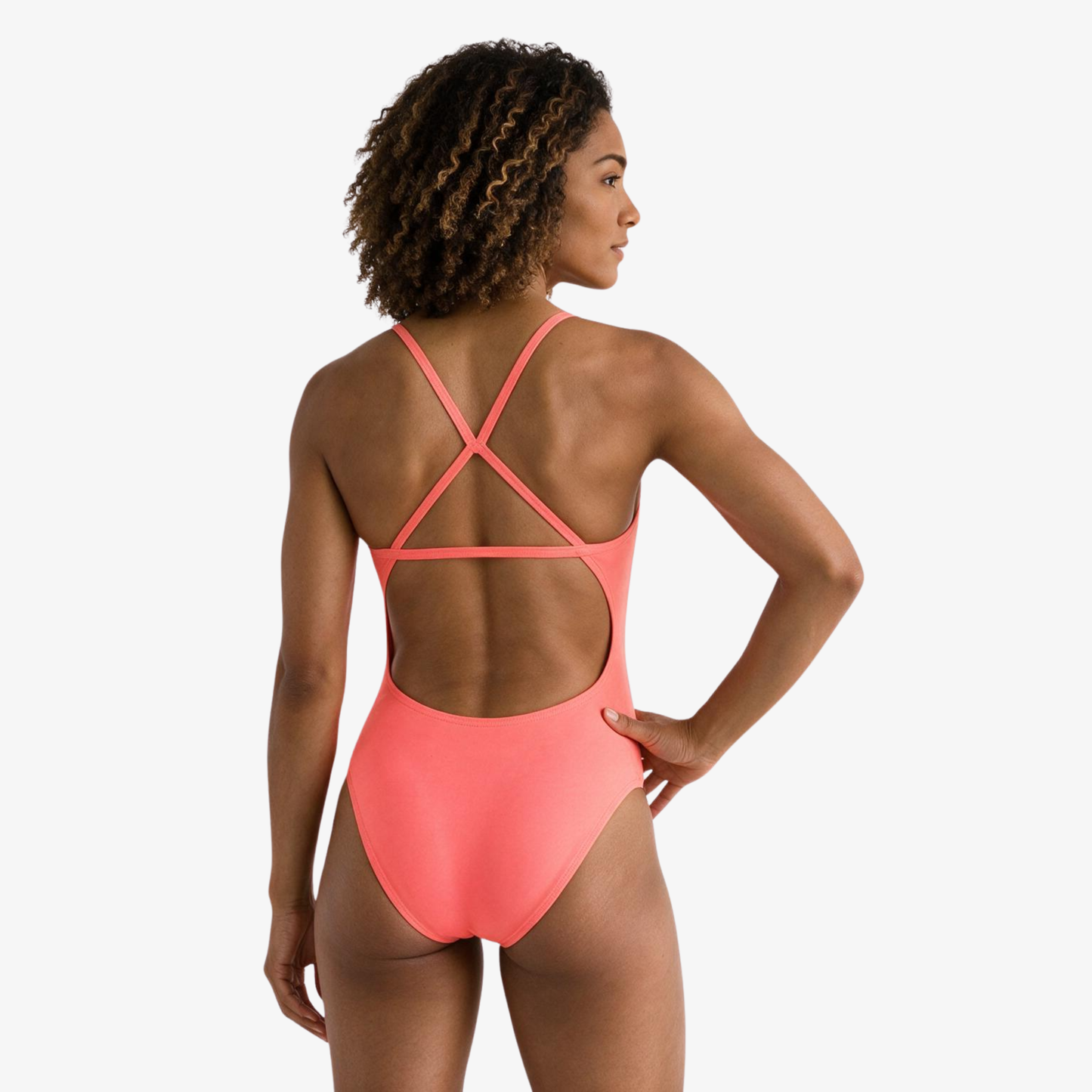 Coral Open-Back Swimsuit by Norca