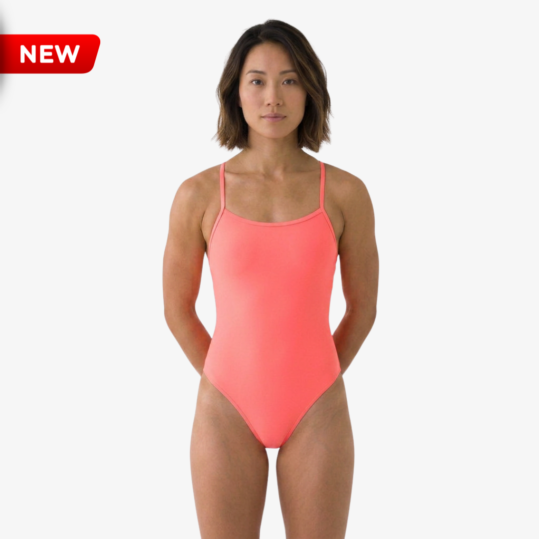 Coral Open Back Swimsuit by Norca