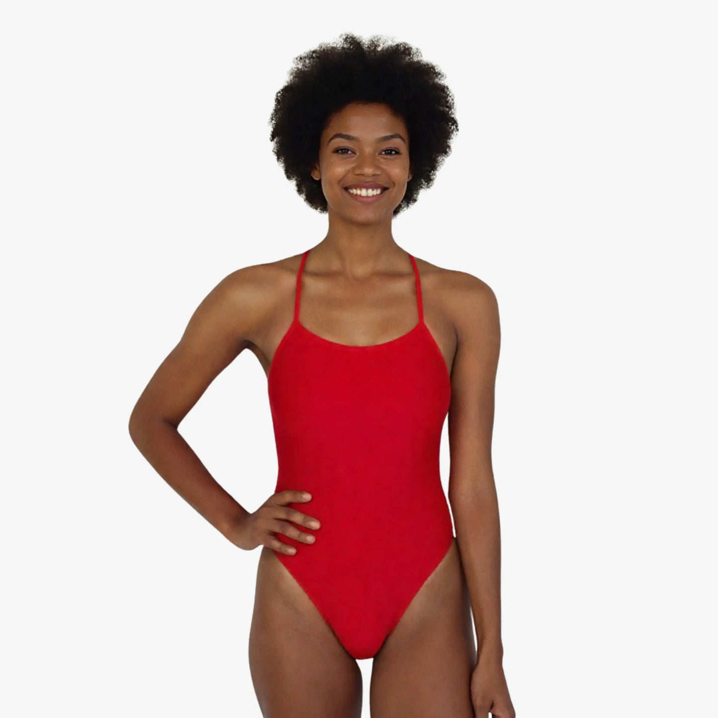 Crimson Xback Performance Swimwear by Norca Swim