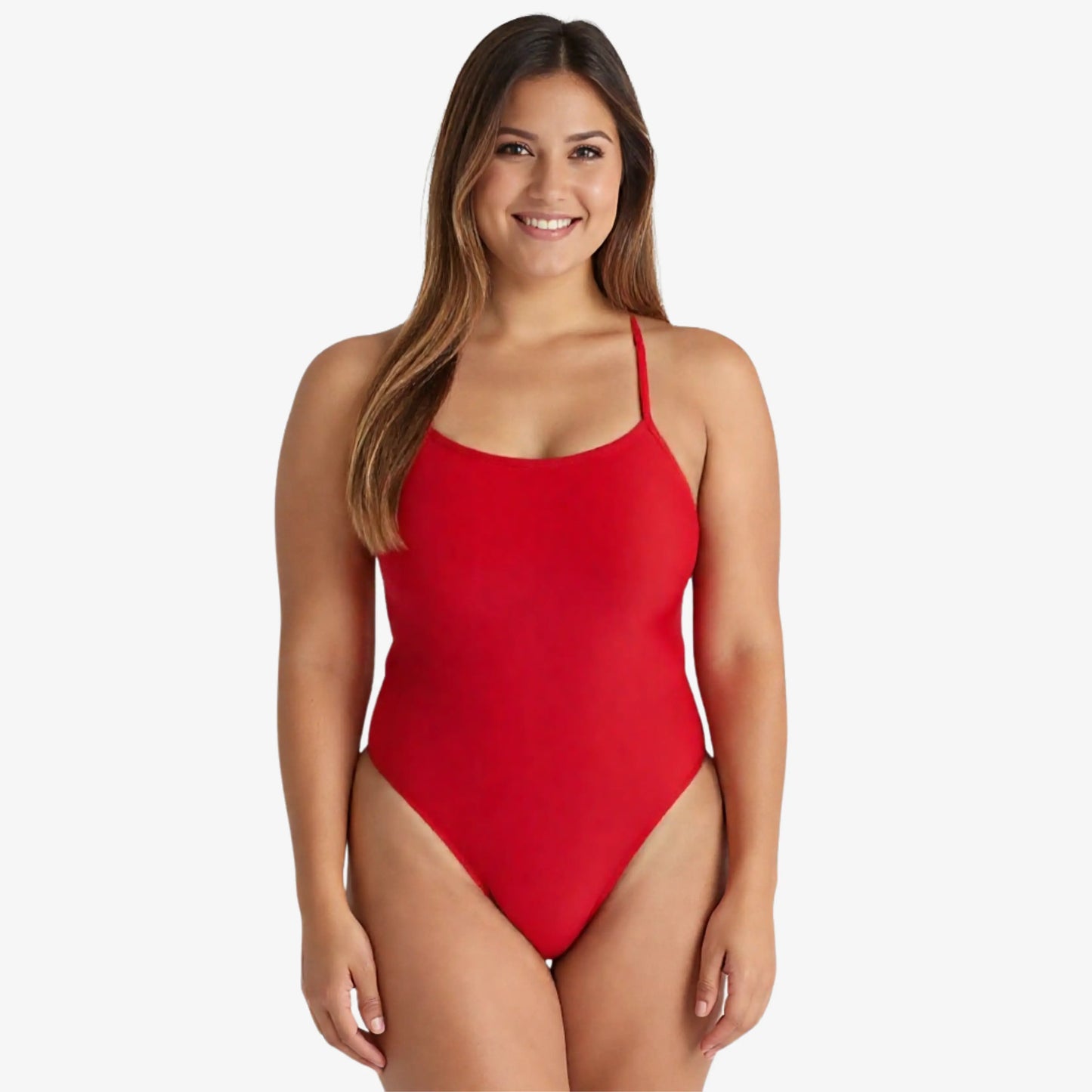 Crimson Xback Performance Swimwear by Norca Swim