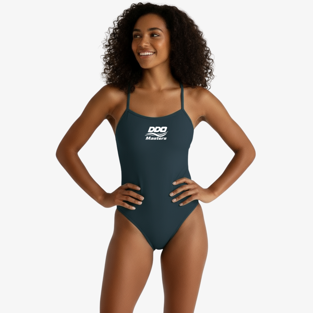 DDO Masters Palm Open-Back Swimsuit by Norca