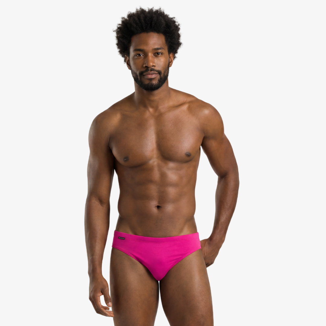 Flamingo Briefs – Men’s Competitive Swimsuit - Norca Athletic Swimwear 