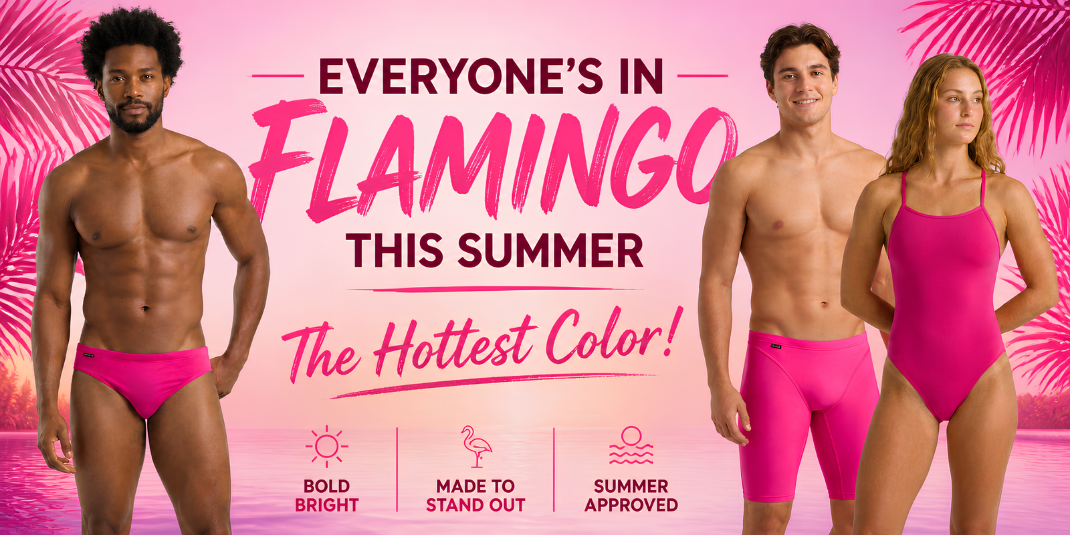 Flamingo Swimwear by Norca