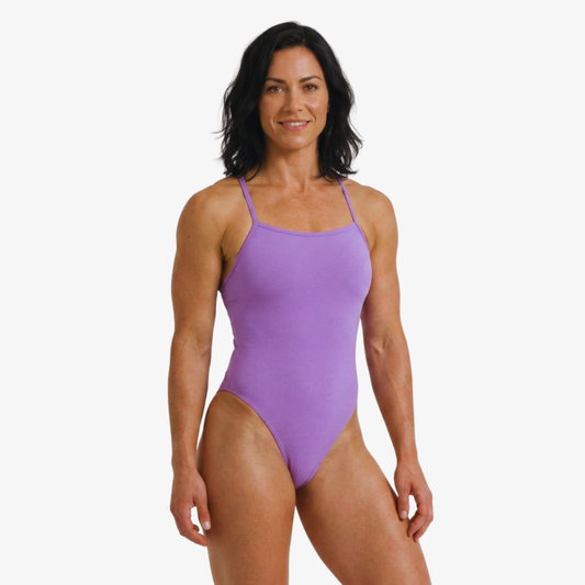Lilac Luxe-Back Swimsuit by Norca