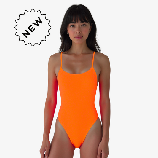 Norca Blaze Tie-Back Performance Training Swimsuit Norca Athletic Swimwear | Norca Natation Inc.