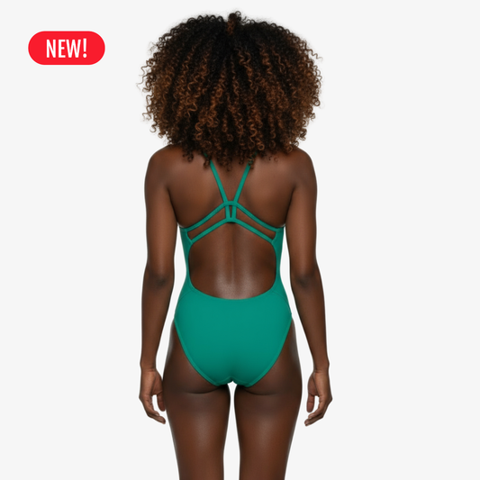 Norca Palm Luxe Back Swimsuit Norca Athletic Swimwear | Norca Natation Inc.