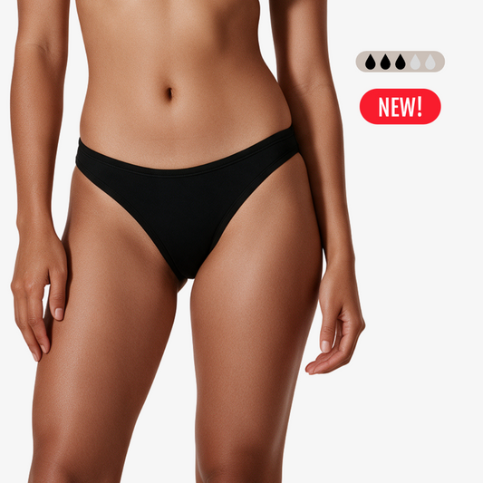 SecureFlo Onyx Bikini Bottom – Women’s Athletic Swimwear - Norca Athletic Swimwear