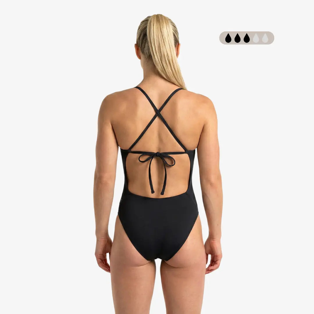 SecureFlo Onyx Tie-Back Swimsuit