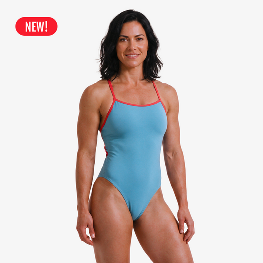 Skye Open-Back One-Piece Performance Swimsuit - Norca Athletic Swimwear