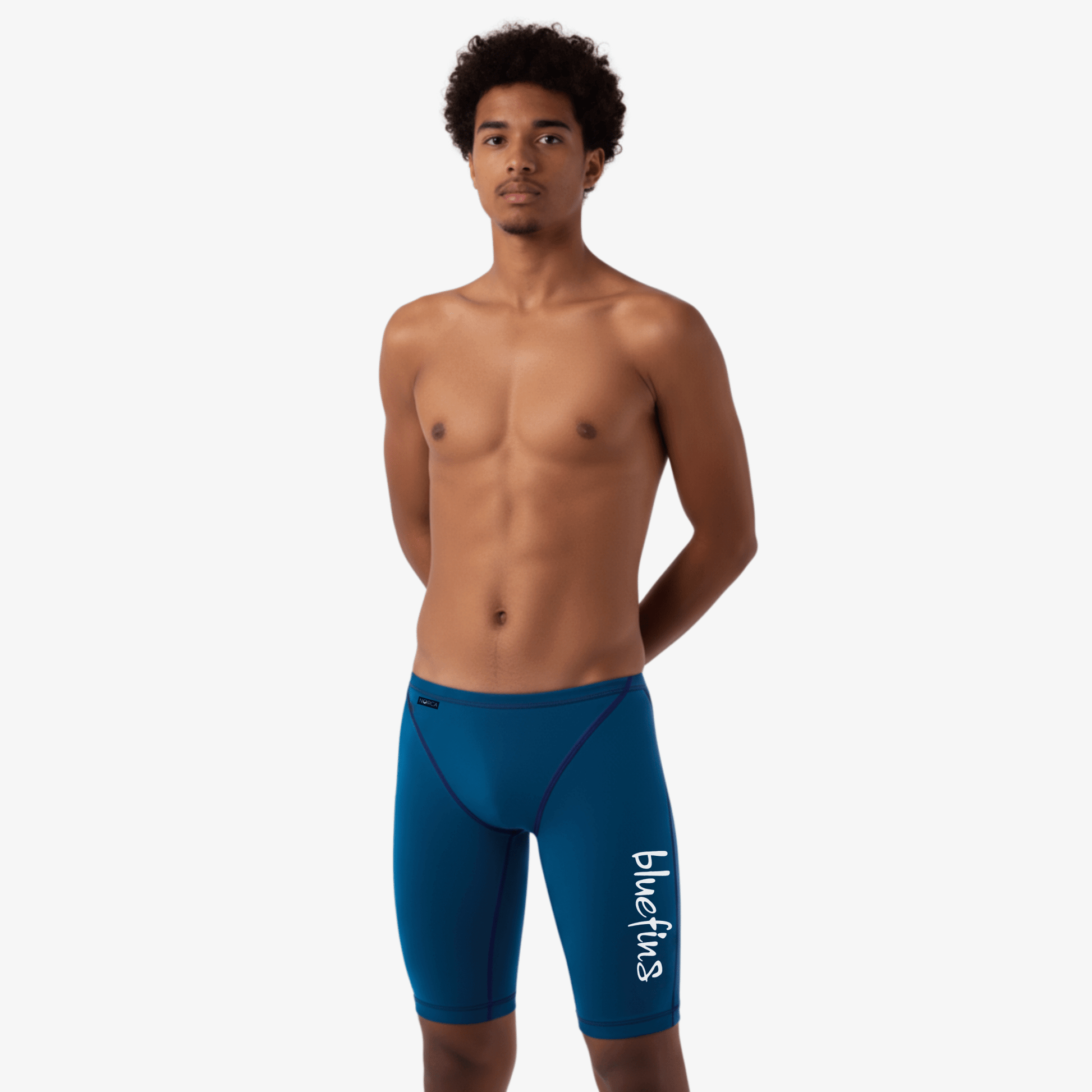 Beaconsfield Bluefins Team Jammers – Men’s Competitive Swimsuit - Norca Athletic Swimwear | Norca Natation Inc.