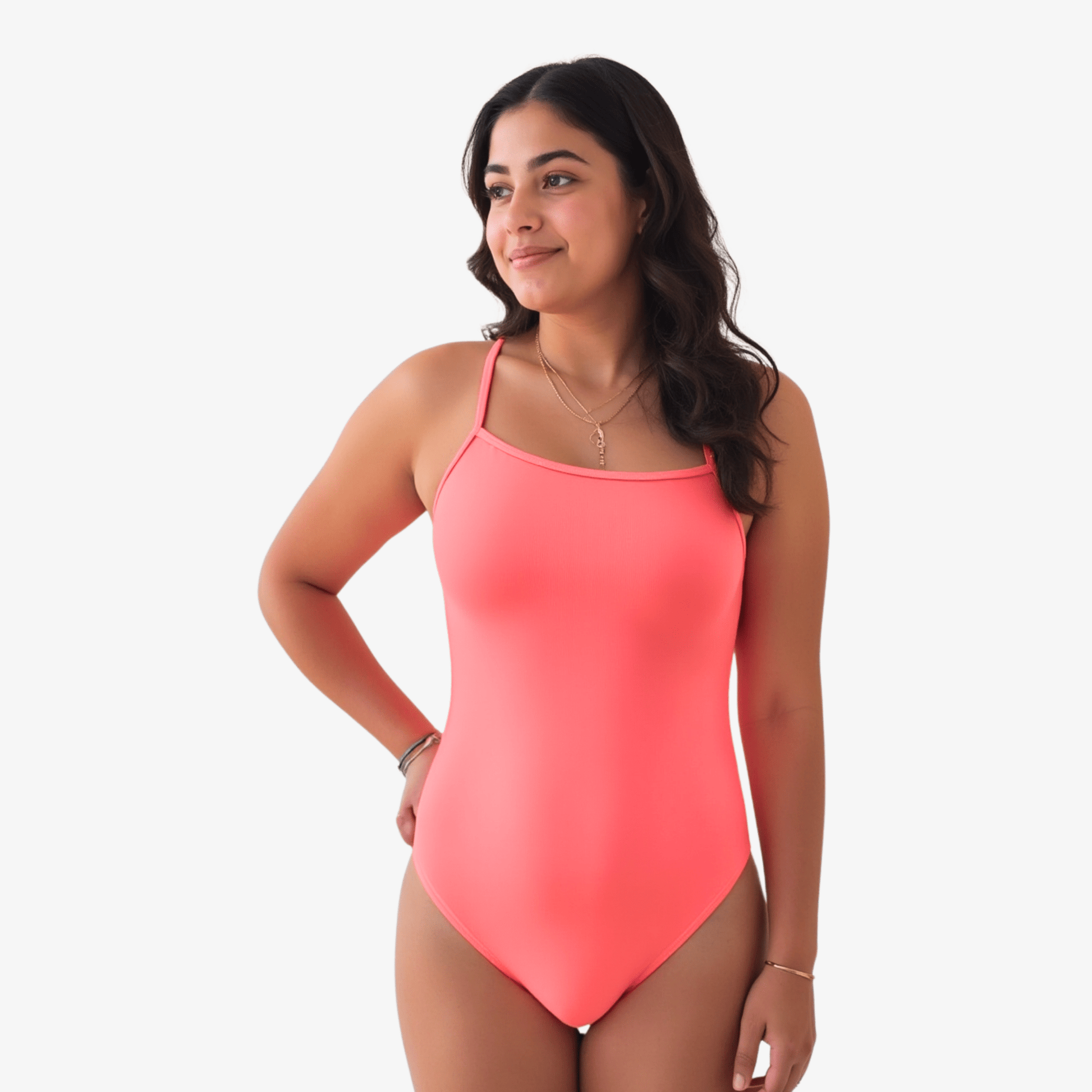 Coral Tie - Back Women’s Training Swimsuit by Norca - Norca Athletic Swimwear | Norca Natation Inc.