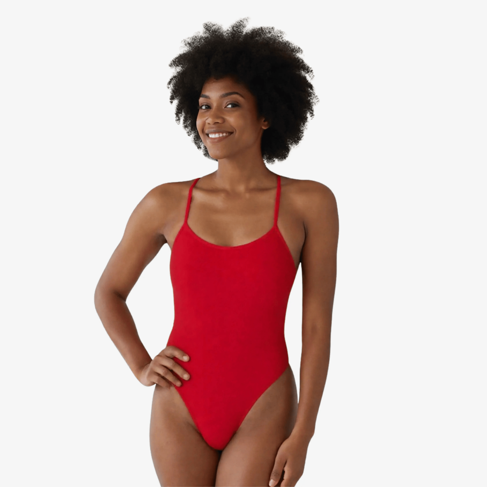 Crimson X - Back Women's Performance Training Swimsuit by Norca - Norca Athletic Swimwear | Norca Natation Inc.