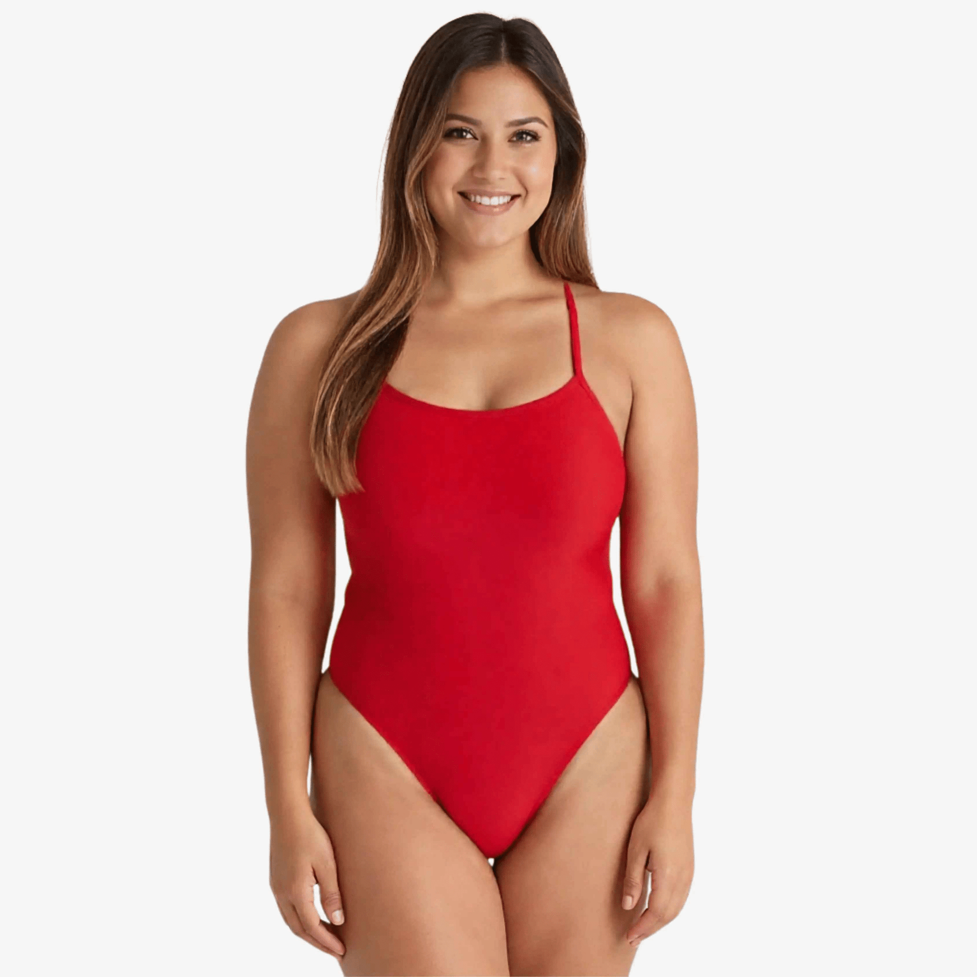 Crimson X - Back Women's Performance Training Swimsuit by Norca - Norca Athletic Swimwear | Norca Natation Inc.