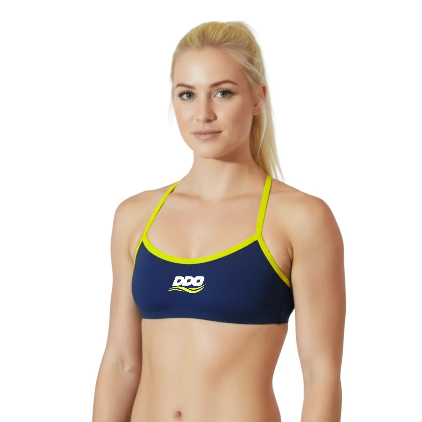 DDO Team Bikini Top – Women’s Athletic Swimwear - Norca Athletic Swimwear 