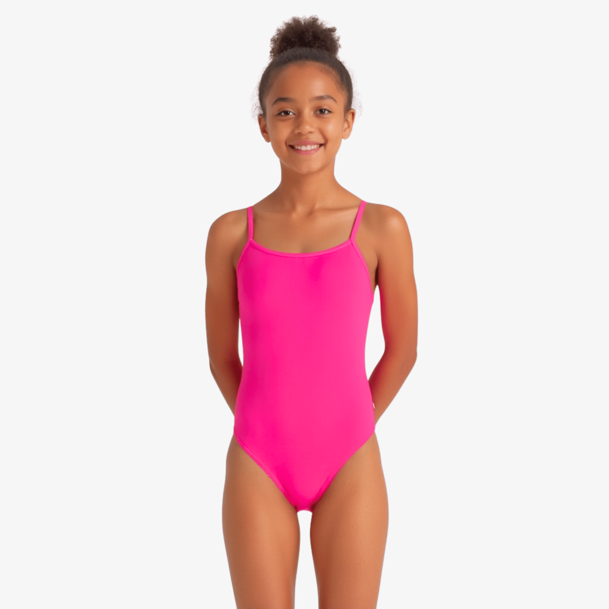 Flamingo Tie - Back One - Piece Training Swimsuit by Norca - Norca Athletic Swimwear | Norca Natation Inc.