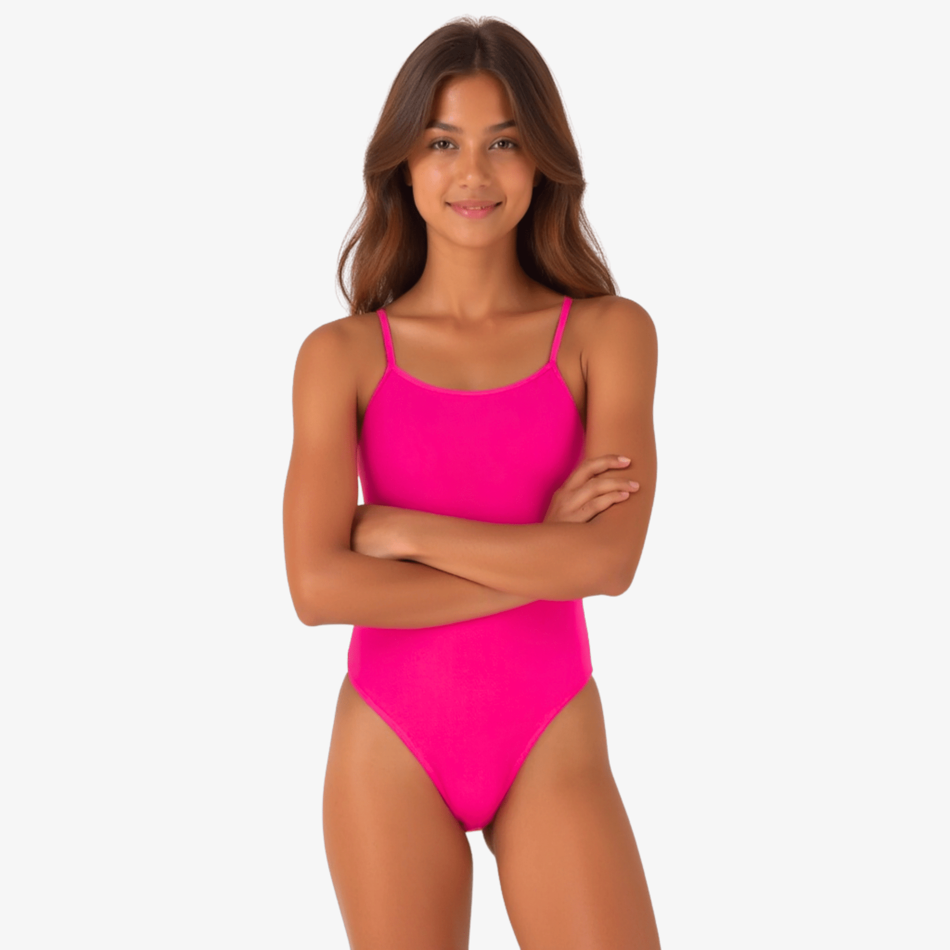 Flamingo Tie - Back One - Piece Training Swimsuit by Norca - Norca Athletic Swimwear | Norca Natation Inc.