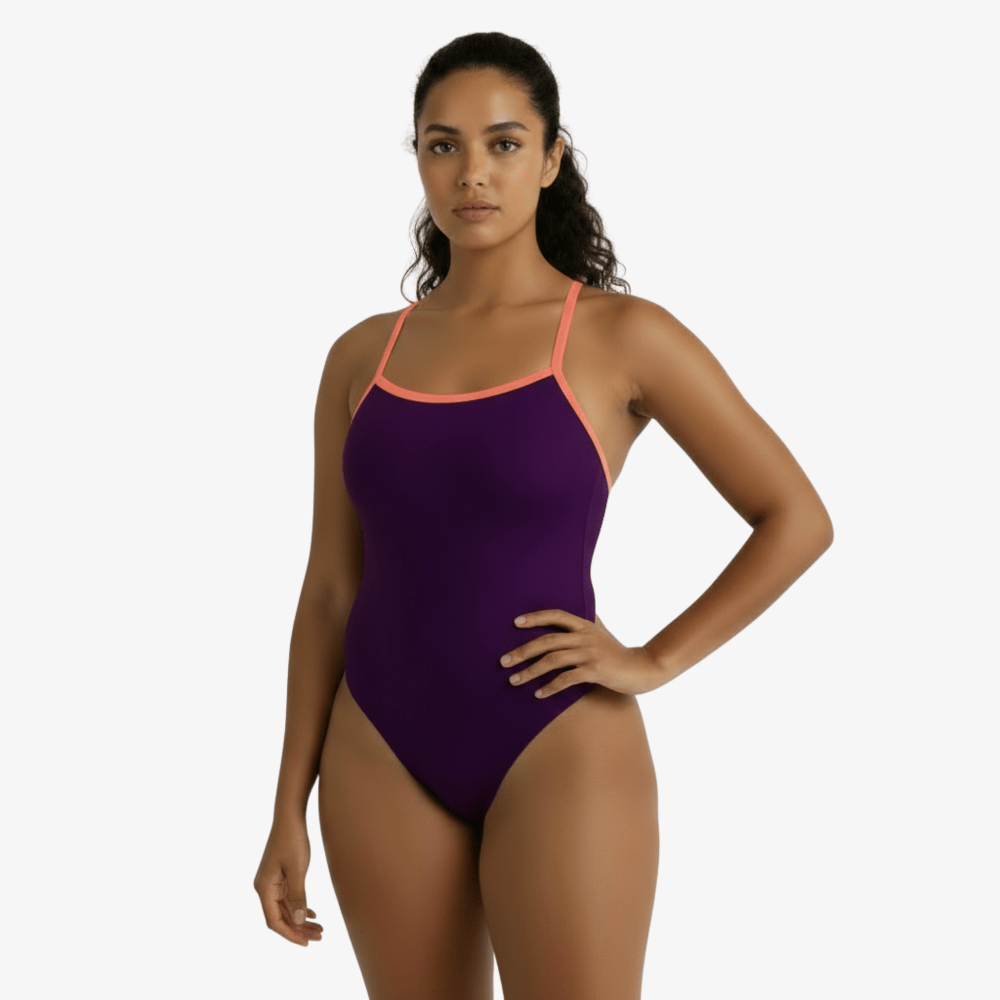 Mirage Open Back Performance Training Swimsuit by Norca - Norca Athletic Swimwear | Norca Natation Inc.
