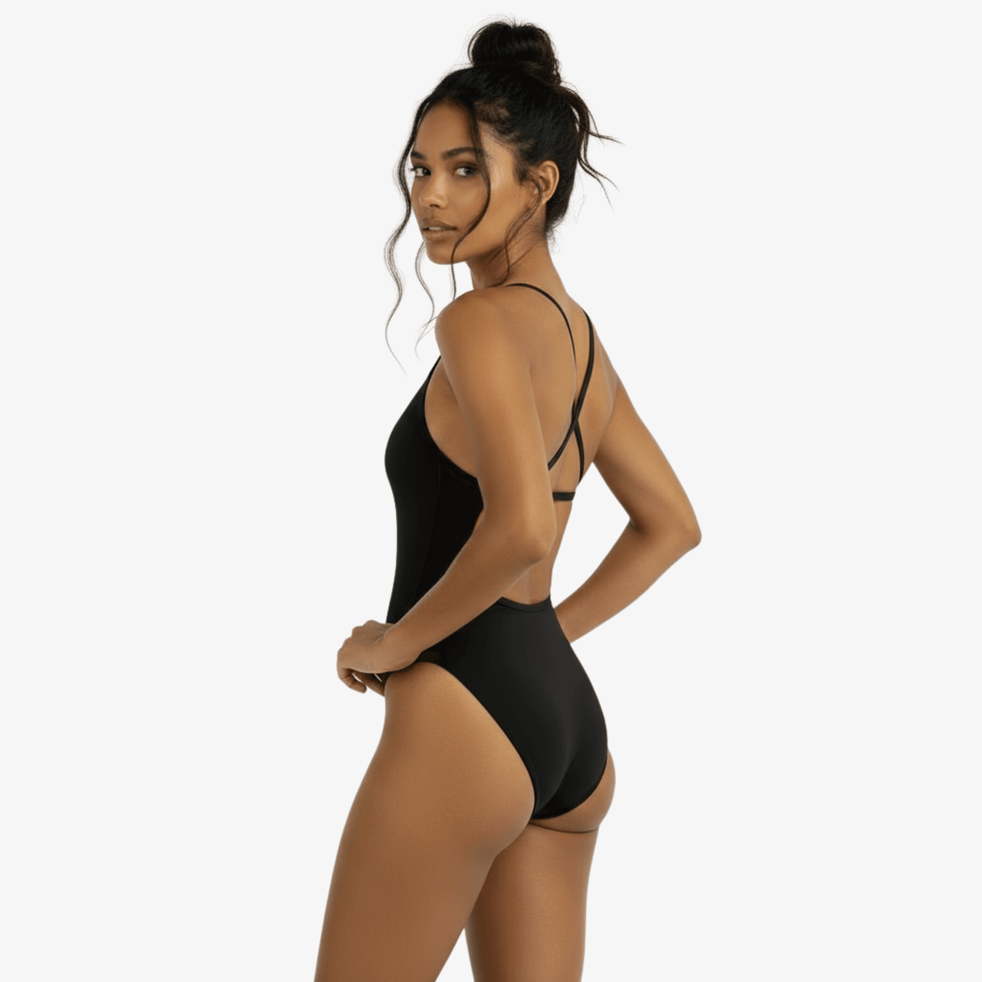 Women’s Onyx Open-Back Performance Swimsuit by Norca