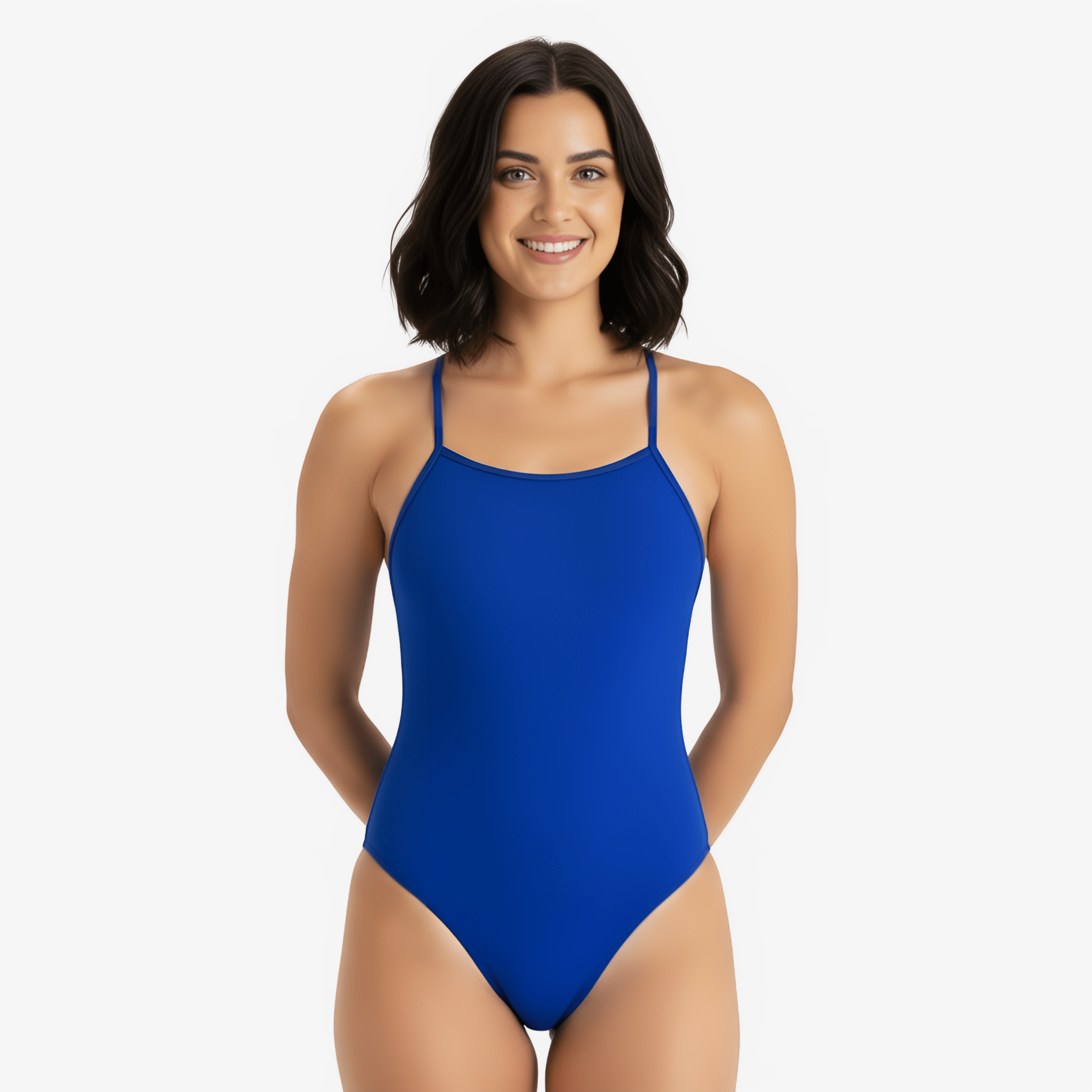 Maillot une pièce d'entraînement de compétition Sapphire X-Back par Norca