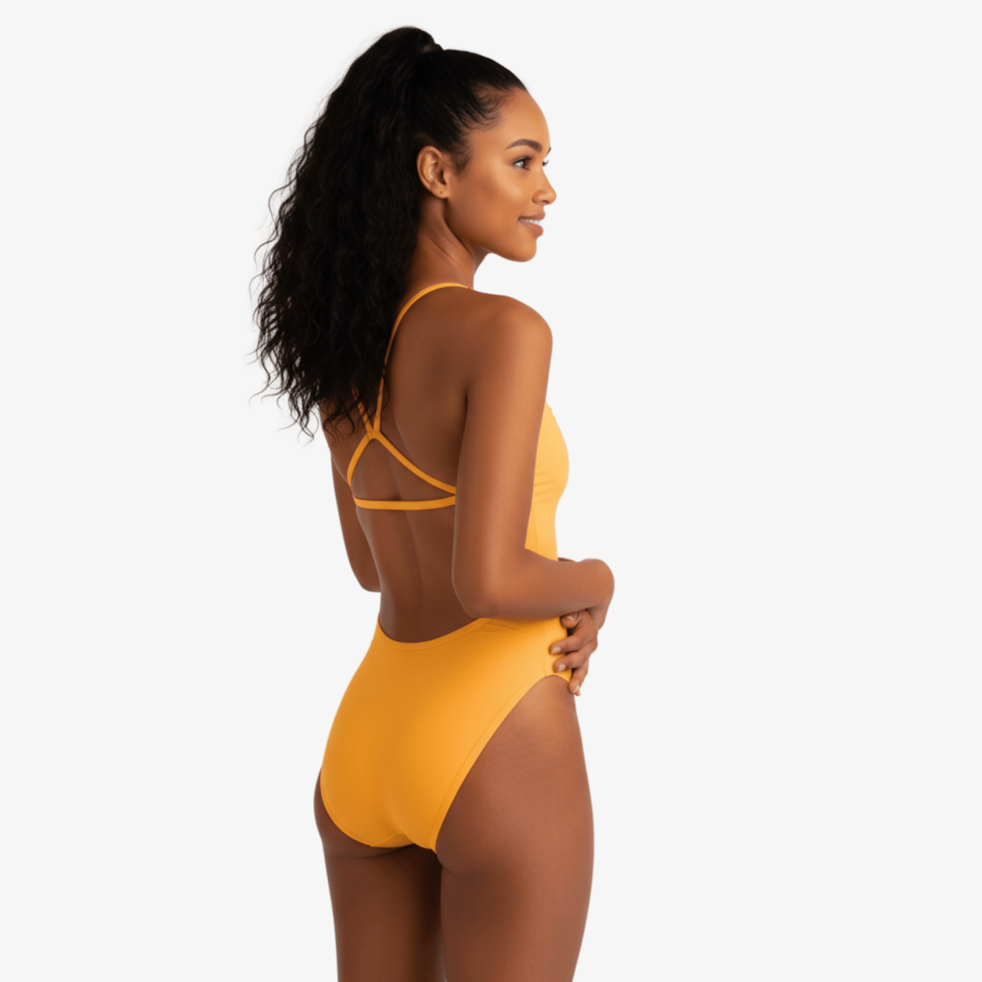 Sunset Open Back Performance Training Swimsuit by Norca - Norca Athletic Swimwear | Norca Natation Inc.